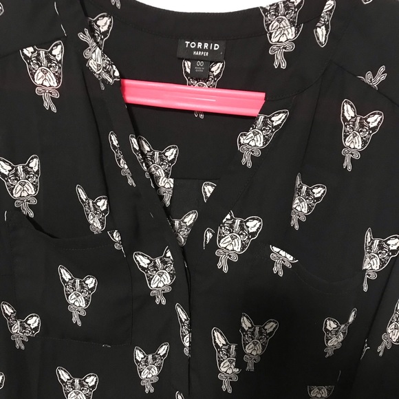 Torrid: Like new sleeves plus size blouse - Picture 8 of 15
